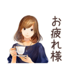 キレイめオトナ女子★自分磨き（個別スタンプ：10）