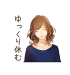 キレイめオトナ女子★自分磨き（個別スタンプ：27）