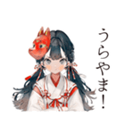 酔いどれ巫女さんのグチ聞き★和風（個別スタンプ：15）