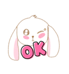 うさぎちゃんの色んな種類のスタンプ（個別スタンプ：2）