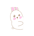 うさぎちゃんの色んな種類のスタンプ（個別スタンプ：5）