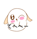 うさぎちゃんの色んな種類のスタンプ（個別スタンプ：16）
