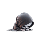死神は寝そべり中（個別スタンプ：4）