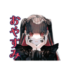 病気で弱ってる地雷系女子♡（個別スタンプ：18）