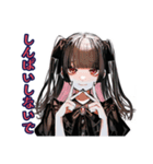 病気で弱ってる地雷系女子♡（個別スタンプ：25）