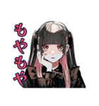 病気で弱ってる地雷系女子♡（個別スタンプ：30）