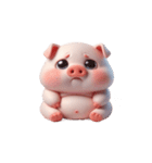 ピンクぶたの廃は上級スタイル（個別スタンプ：17）