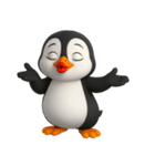 かわいいペンギンのリサ3（個別スタンプ：10）