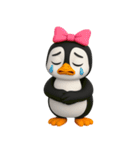 かわいいペンギンのリサ3（個別スタンプ：15）