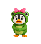 かわいいペンギンのリサ3（個別スタンプ：16）