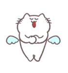 語彙力ないネコのスタンプ 幸せがいっぱい（個別スタンプ：2）