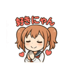 使える♪ツインテ女子感情ましましスタンプ（個別スタンプ：22）