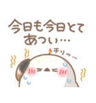 ゆるり♥️シマエナガさん【夏】（個別スタンプ：13）