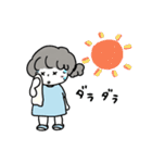 ふわもふ♡リトルガール【夏・毎日】（個別スタンプ：33）