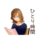 オトナ女子の気ままソロ活日記（個別スタンプ：5）