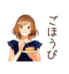 オトナ女子の気ままソロ活日記（個別スタンプ：6）