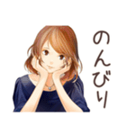 オトナ女子の気ままソロ活日記（個別スタンプ：17）