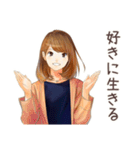 オトナ女子の気ままソロ活日記（個別スタンプ：38）