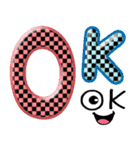 飛び出す！ハッキリ笑顔のデカ文字 修正版（個別スタンプ：10）