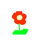 花で気持ちを表現ちゃん（個別スタンプ：4）
