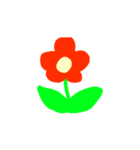 花で気持ちを表現ちゃん（個別スタンプ：6）