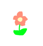 花で気持ちを表現ちゃん（個別スタンプ：7）