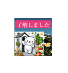 #white bear *move（個別スタンプ：2）