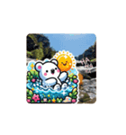 #white bear *move（個別スタンプ：5）