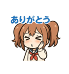 使える♪ツインテ女子のリアクション帳（個別スタンプ：1）