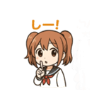 使える♪ツインテ女子のリアクション帳（個別スタンプ：17）