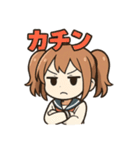 使える♪ツインテ女子のリアクション帳（個別スタンプ：33）