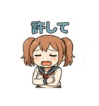 使える♪ツインテ女子のリアクション帳（個別スタンプ：38）