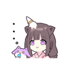 ヤンデレっ子5 (るなVer.)（個別スタンプ：10）