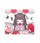 ヤンデレっ子5 (るなVer.)（個別スタンプ：13）