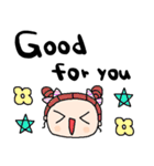 nenerin日常会話スタンプ352英語気遣い（個別スタンプ：18）