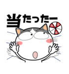 ハチワレ猫★推し活（個別スタンプ：27）