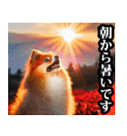 夏☆ポメラニアン（敬語）（個別スタンプ：38）