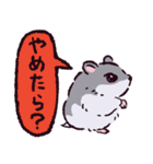 ジャンガリアンハムスターです.（個別スタンプ：33）