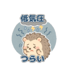 頭痛あるあるハリネズミ（個別スタンプ：2）