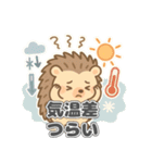 頭痛あるあるハリネズミ（個別スタンプ：3）