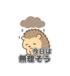 頭痛あるあるハリネズミ（個別スタンプ：10）