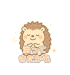 頭痛あるあるハリネズミ（個別スタンプ：17）