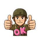 使いやすい旧日本軍スタンプ（個別スタンプ：5）
