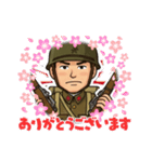 使いやすい旧日本軍スタンプ（個別スタンプ：8）