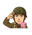 使いやすい旧日本軍スタンプ（個別スタンプ：16）