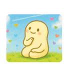 にんげんになりたいつちのこん（個別スタンプ：1）