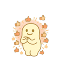 にんげんになりたいつちのこん（個別スタンプ：5）