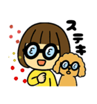 イヌとオンナ（個別スタンプ：8）