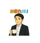 サラリーマンの日常（3）（個別スタンプ：3）