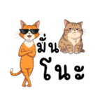 ミキ・フク・ピノ：ちょいワルねこたち（個別スタンプ：20）
